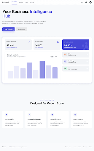 Enterprise Portal website